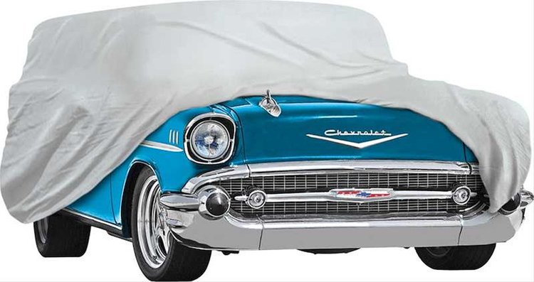 1957 CHEVROLET WEATHER BLOCKER CAR COVER - 2 / 4 DOOR WAGONS - GREY