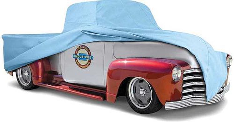 Diamond Blue Car Cover 1955-59 Short Bed Truck