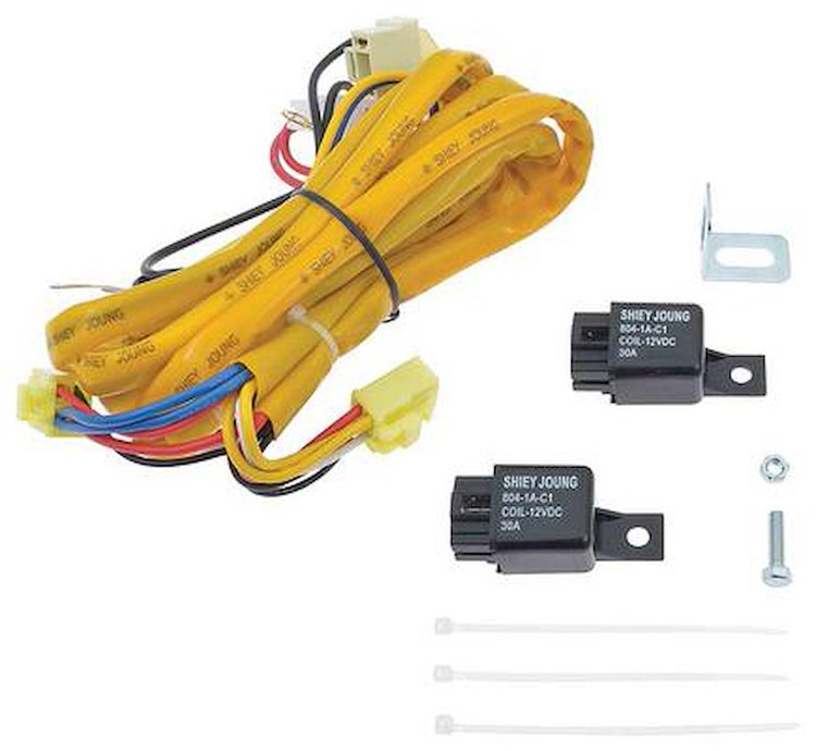 MX01132 H4 Headlamp System Wiring Upgrade Set