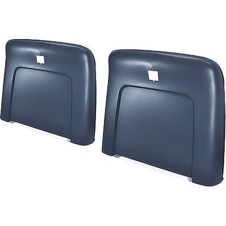 N1134 1969-72 Buick, Cadillac, Chevrolet, Oldsmobile, Pontiac; Strato Bench or Bucket; Seat Back Panels; Dark Blue ABS