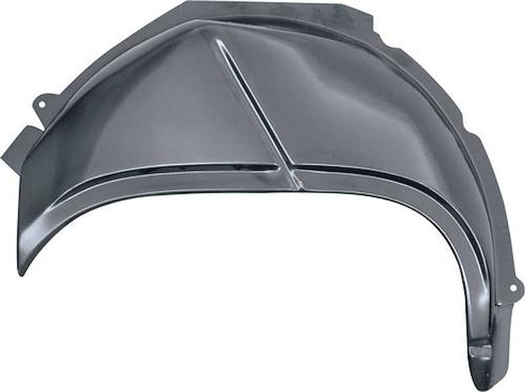 N118 1966-67 Chevy II / Nova, Rear Outer Wheelhouse Panel, Passenger Side : EDP Coated