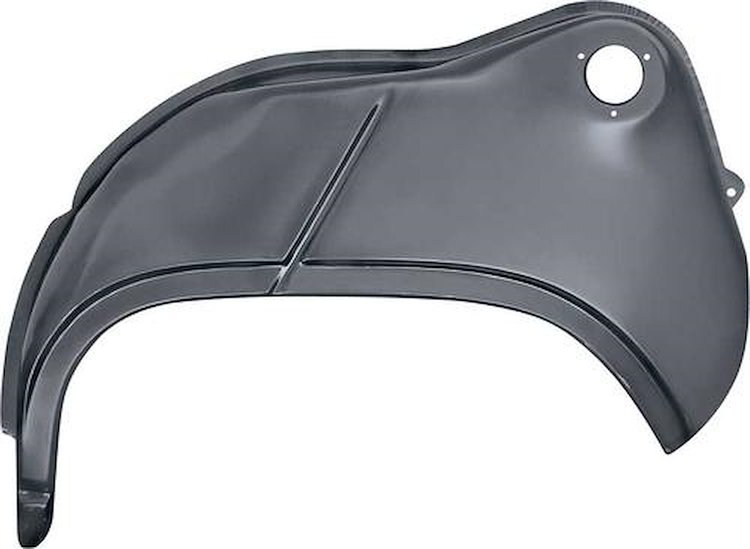 N119 Rear Outer Wheelhouse Panel for 1966-1967 Chevrolet Chevy II/Nova [Left/Drivers Side]