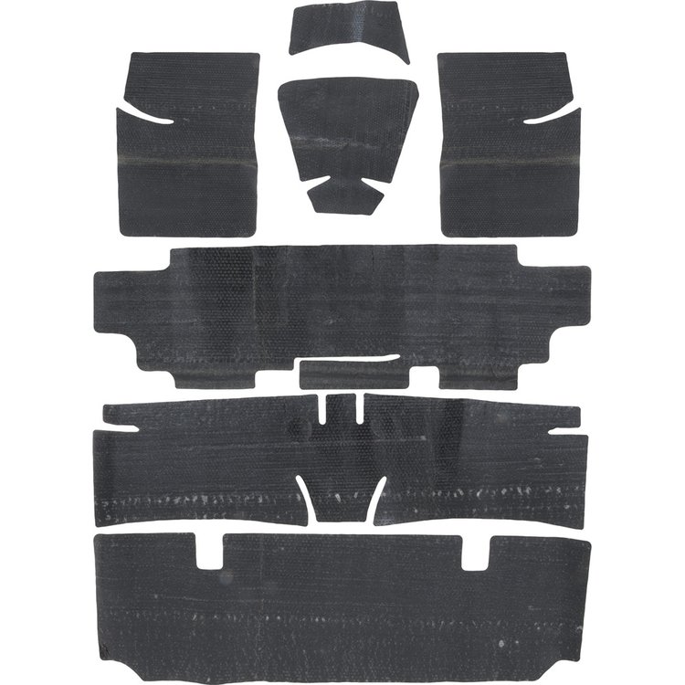 N144 Carpet Underlay Set for 1968-1974 Chevy Nova, 1971-1974 Pontiac Ventura, 1973-1974 Buick Apollo, Oldsmobile Omega