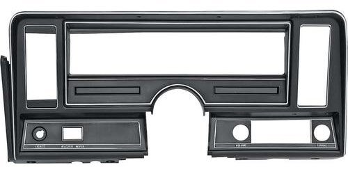 N668203 1969-74 Nova; Dash Instrument Bezel; With A/C; Without Warning Lights