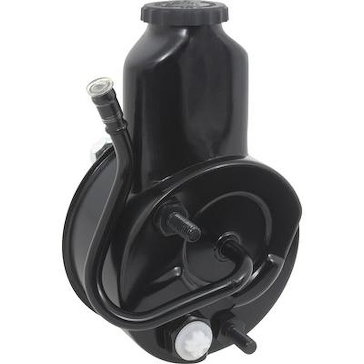 NP6111 1967-68 Impala, Bel Air, Caprice; Power Steering Pump; with in.Banjo in. Style Reservoir; Big Block; 396/427; Brand New
