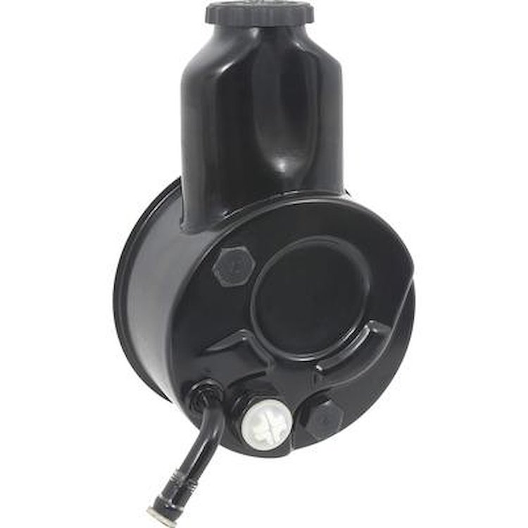 NP6152 1969 Impala, Bel Air, Caprice; Power Steering Pump; 327ci, 350ci; with in.Banjo Style in. Reservoir; New