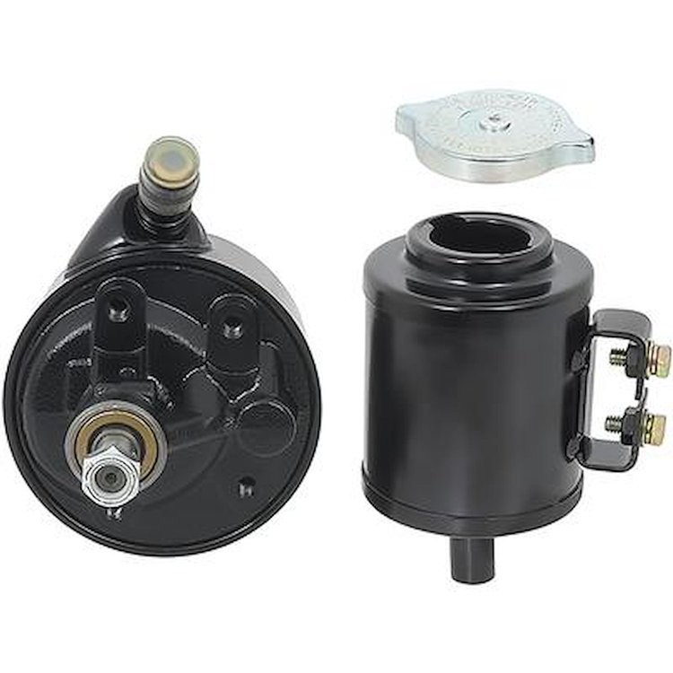 NP6196K 1968-72 Chevrolet/GMC C/K Pickup; Big Block; Power Steering Pump Kit; With Reservoir And Cap; Black