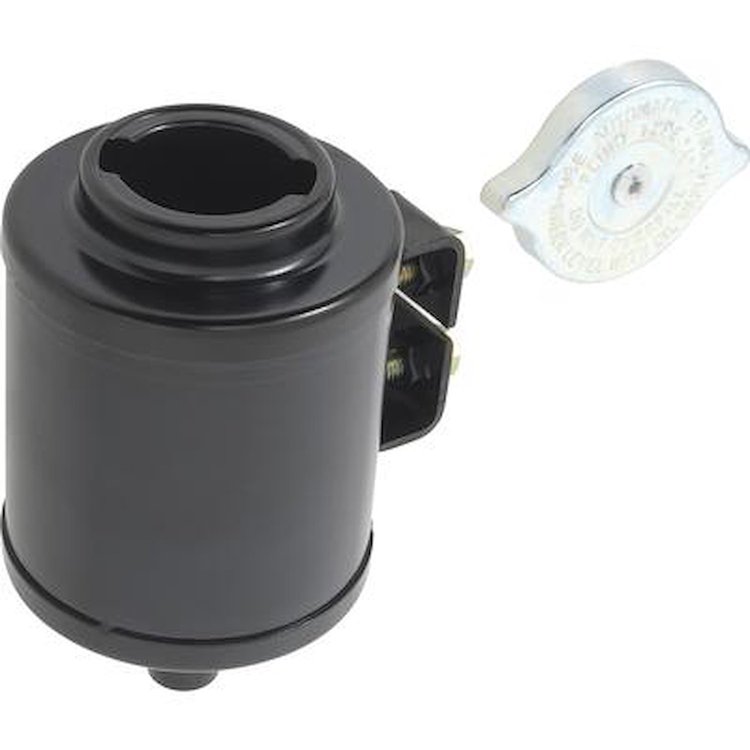 NP6196R 1968-72 Chevrolet/GMC C/K Pickup, Big Block, Power Steering Reservoir And Cap Kit, Black
