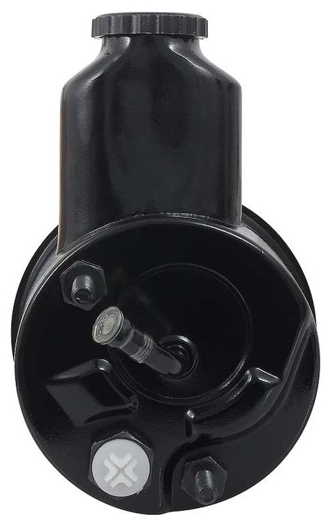 NP7009 Brand New 1970-72 Power Steering Pump with Banjo Style Reservoir