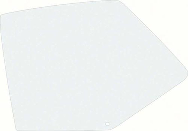 NR4904C Quarter Window Glass-1973-74 Nova/X-Body; 2 Door Coupe/Hatcback; Clear; LH
