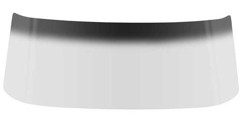 NR689Y Windshield Glass 1962-67 Chevy II/Nova 2/4 Door Sedan & Wagon; Clear with Smoke Gray Tinted Shade