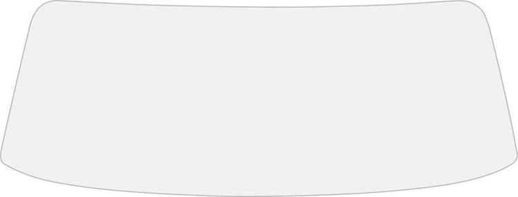 NR691C Front Windshield Glass 1968-74 Chevy II, Nova, Apollo, Omega, Ventura