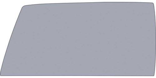 NR701Y Front Door Glass; 1968-72 Chevy II / Nova; 2-Door Coupe; Smoke Tinted Gray; LH