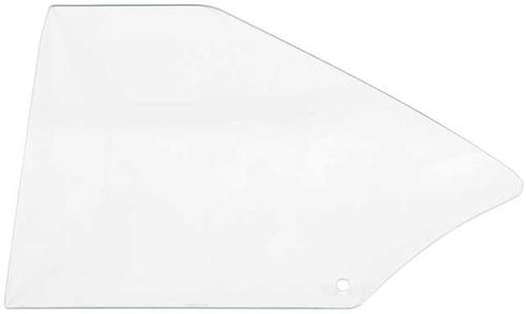 NR713C 1968-72 Chevy II, Nova, Ventura, Acadian; Quarter Window Glass; 2-Door Coupe; Clear Glass; LH Driver Side