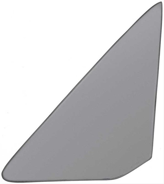 1968-72 Chevy II / Nova Coupe/Sedan Vent Glass Smoke Gray Tinted - LH