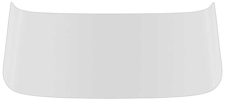 NR720C 1962-65 Chevy II / Nova; Rear Back Glass Window; 2 Door Hardtop; Clear Glass