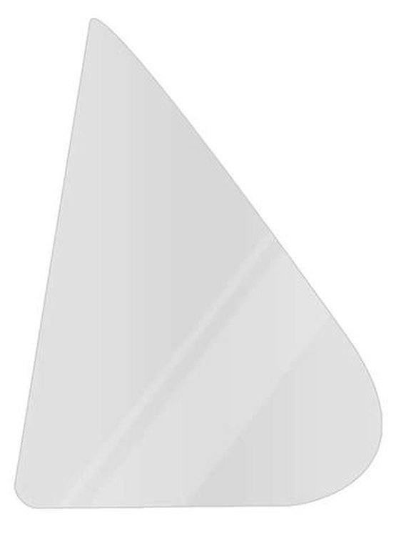 NR730C Vent Glass Rear 1975-79 Nova/X-Body 4 Door Sedan LH; Clear