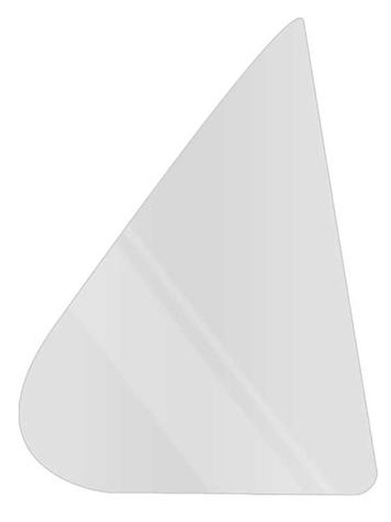 NR731C Vent Glass Rear 1975-79 Nova/X-Body 4 Door Sedan RH; Clear