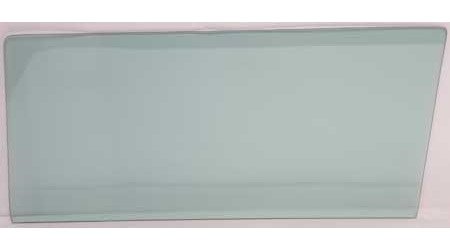 NR732T Front Door Window Glass; 1962-67 Chevy II, Nova; 2-Door Sedan; Green Tinted; LH or RH; Each