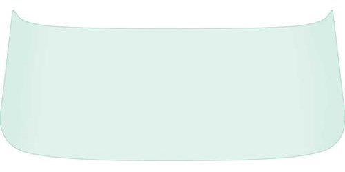 NR733T Back Window Glass; 1966-67 Chevy II, Nova; Green Tinted; 2 or 4 Door Sedan