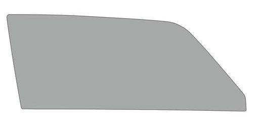 NR742Y Door Glass; 1973-74 Nova/GM X-Body; 2 Door Coupe/Hatchback; RH; Smoke Gray