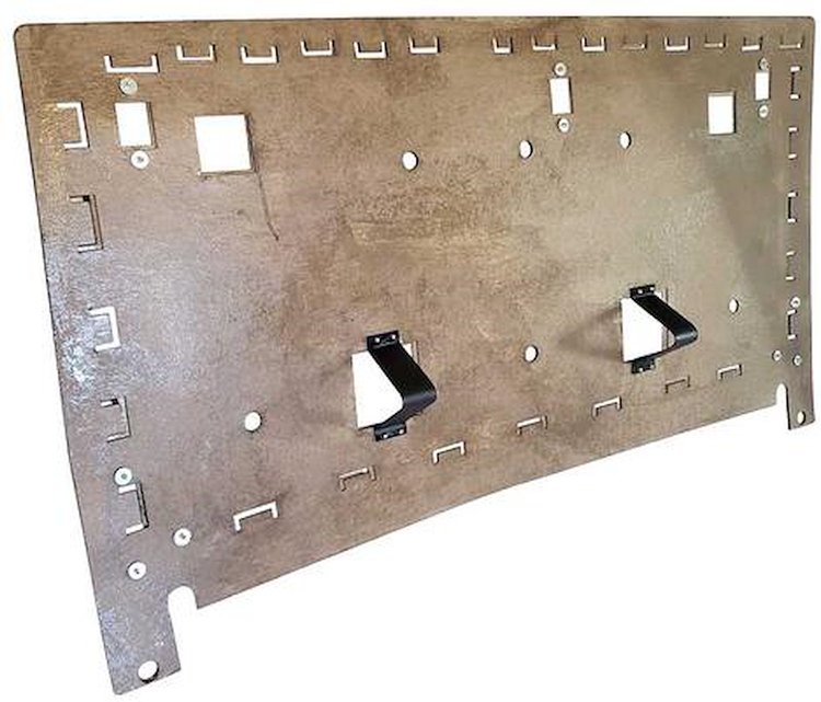 P17176 1971-76 Chevrolet, Cadillac, Buick, Oldsmobile, Pontiac 2 Door Hardtop, 2 Door Coupe, or Convertible; Rear Seat Support B