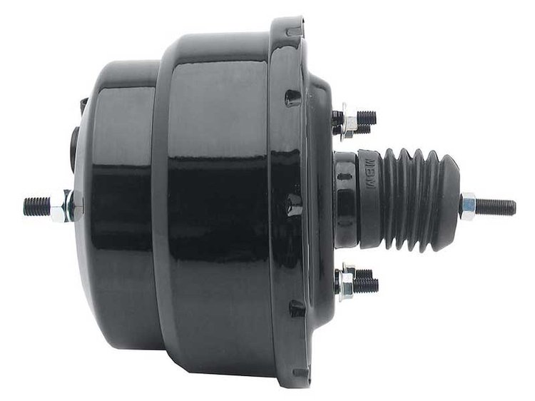 PB1083B Universal 8" Dual Diaphragm Power Brake Booster - Black