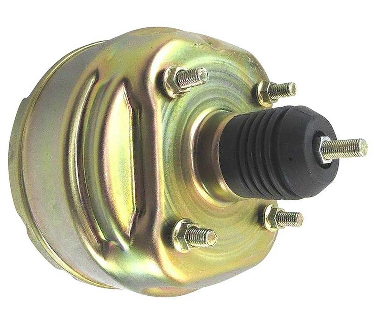 PB1084A 8" Power Brake Booster, Dual Diaphragm, Universal, Bendix Style, Zinc