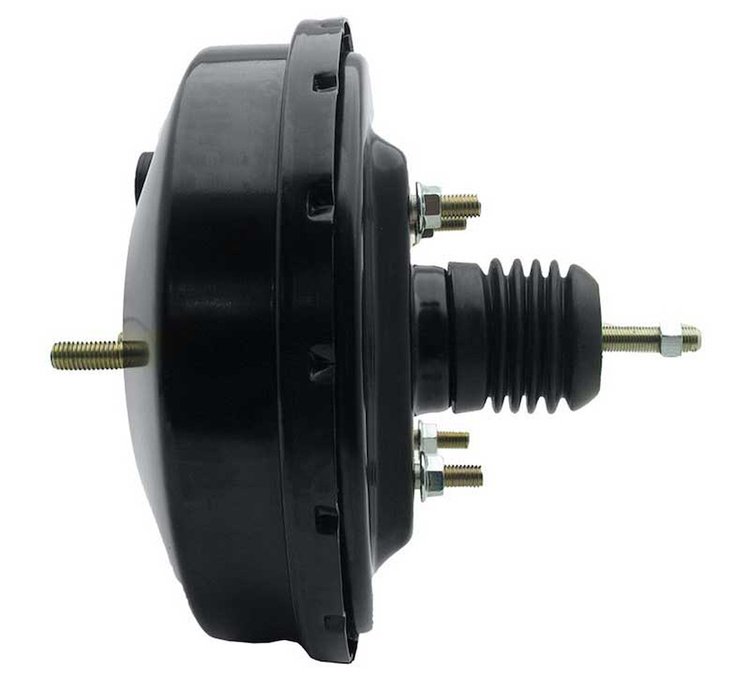 PB1085B 9" Power Brake Booster, Universal, Slim Line Design, Single Diaphragm, Black