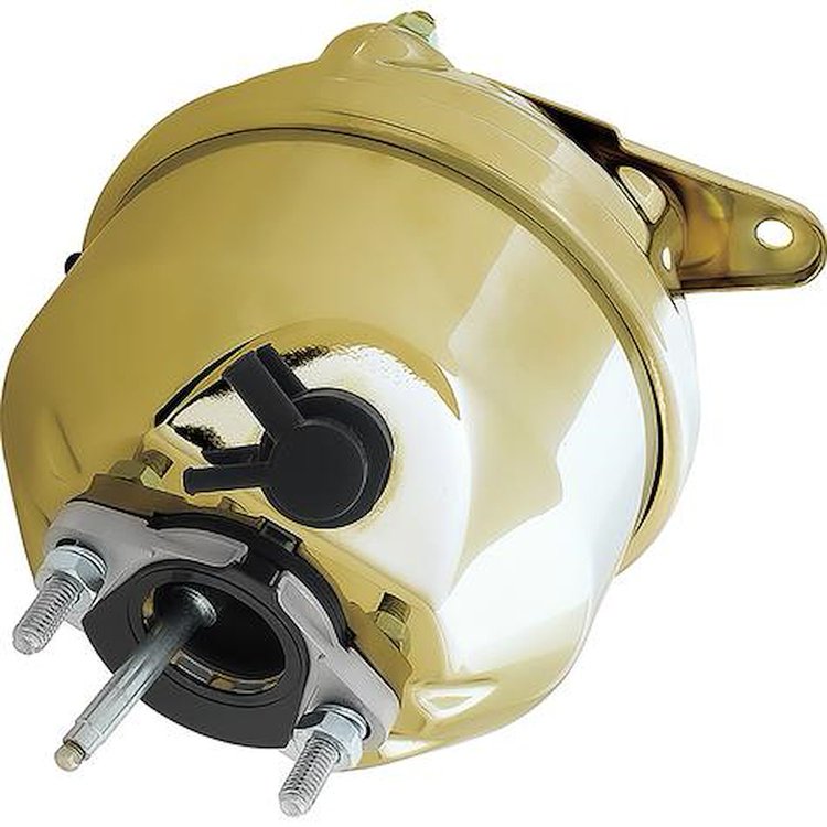 PB1114A 1967-69 Mustang / Cougar Midland-Ross Style Power Brake Booster - Dual Diaphragm - Zinc
