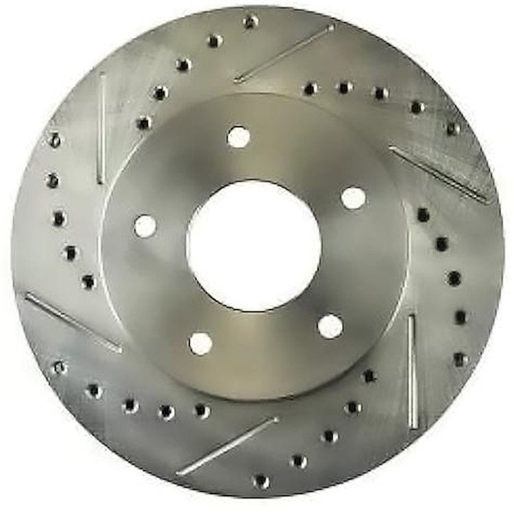 PB55685L Rear Brake 12" Rotor With 5 x 5 Bolt Pattern; 1971-87 GM Truck; Drilled and Slotted; LH