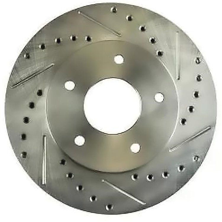 PB55685R Rear Brake 12" Rotor With 5 x 5 Bolt Pattern; 1971-87 GM Truck; Drilled and Slotted; RH