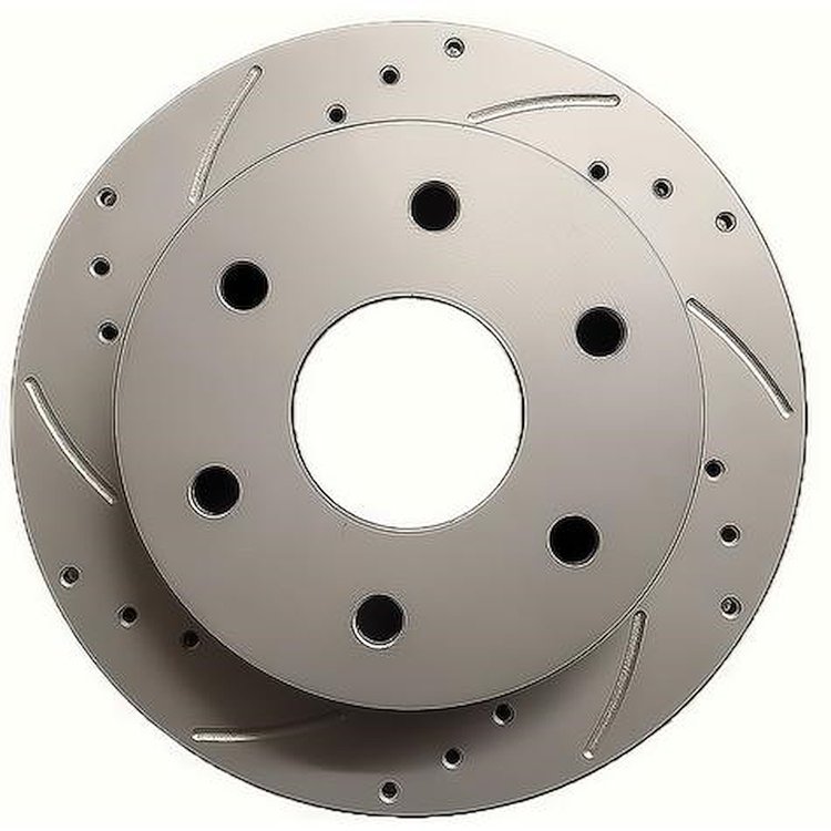 PB55686L Rear Brake 12" Rotor With 6 x 5.5 Bolt Pattern; 1960-70 GM Truck; Drilled and Slotted; LH