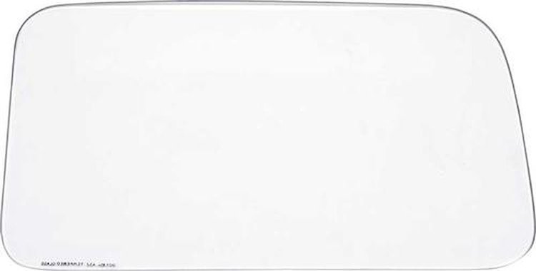 PD410C Rear Panel Door Glass; 1955-59 Suburban Clear RH