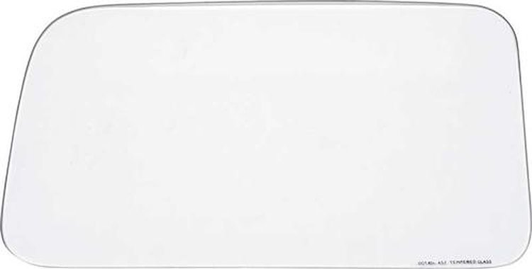 PD411C Rear Panel Door Glass; 1955-59 Suburban Clear LH