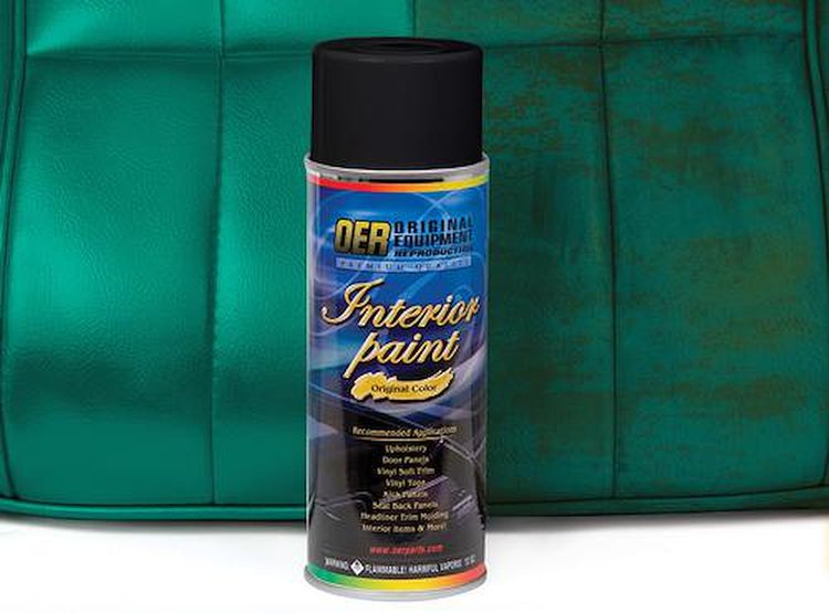 PP1020 OER Interior Paint 1956-57 Chevrolet; Dark Green; 16 Oz. Aerosol Can (Net Wt. 12 Oz.)