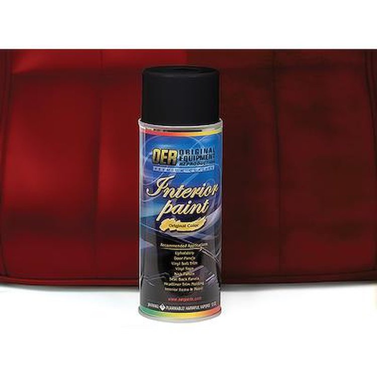 PP520 1965-68 Dodge/Plymouth; OER Interior Paint; 520 Metallic Red; 16 Oz. Aerosol Can (Net Wt. 12 Oz)