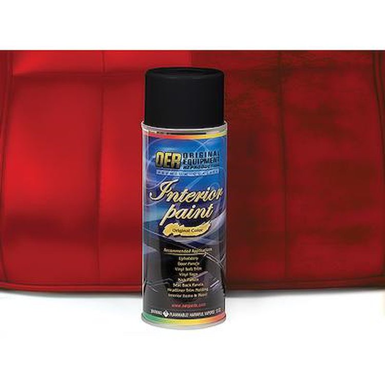 PP550 OER Interior Paint 1964-65, 1970 Plymouth, Dodge; Mopar 550 Red; 16 Oz. Aerosol (Net Wt. 12 Oz.)