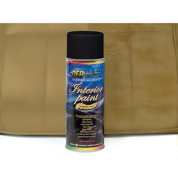 PP630 OER Interior Paint 1967-69 Dodge/Plymouth; 630 Gold; 16 Oz. Aerosol Can (Net Wt. 12 Oz.)