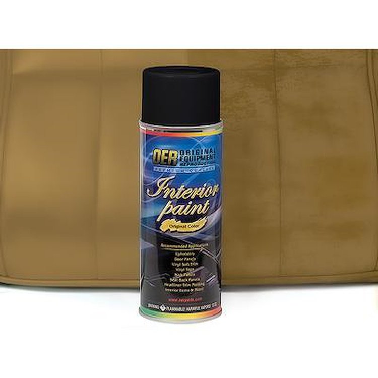 PP650 OER Interior Paint 1969 Chrysler/Dodge/Plymouth; 650 Saddle; 16 Oz. Aerosol Can (Net Wt. 12 Oz.)
