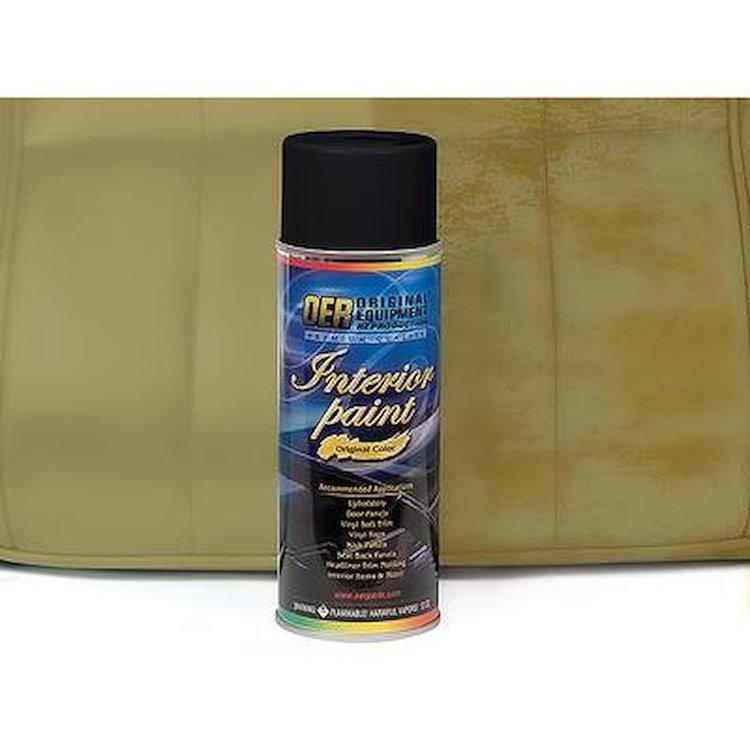 Premium Quality Interior Paint 1971-1972 Dodge, Plymouth [666 Ember Gold, 12 oz. Aerosol]