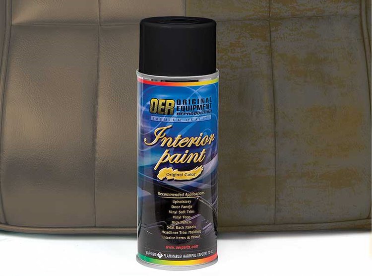 PP827 OER Interior Paint GM; Neutral Tan; 16 Oz. Aerosol Can (Net Wt. 12 Oz.)