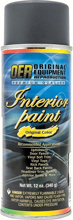 PP833 OER Interior Paint GM; Graphite; 16 Oz. Aerosol Can (Net Wt. 12 Oz.)