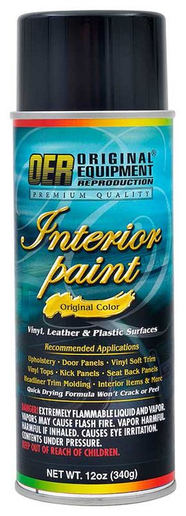 PP927 OER Interior Paint 1969 Ford, Mercury; 15834 Dark Ivy Gold Met; 16 Oz. Aerosol Can (Net Wt. 12 Oz.)