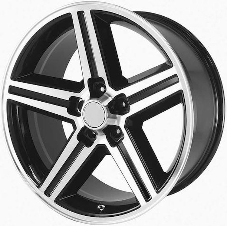 Replica Wheel IROC 20 x 8 [Gloss Black, Machined Face]