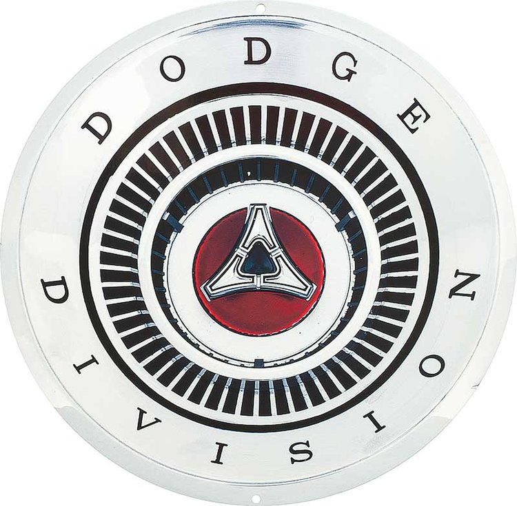 PS500125 Metal Sign Photorealistic; Charger Medallion; Measures 12" X 12"