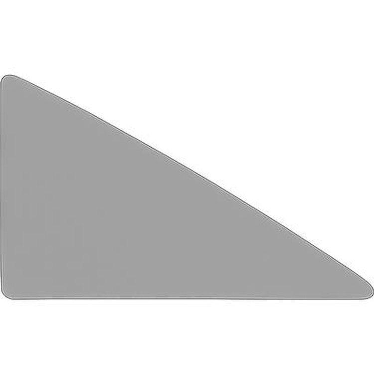 QG2238Y 1959-60 Impala, GM Full-Size 4-Door Sedan, Quarter Glass, LH/RH, Custom Gray Tinted