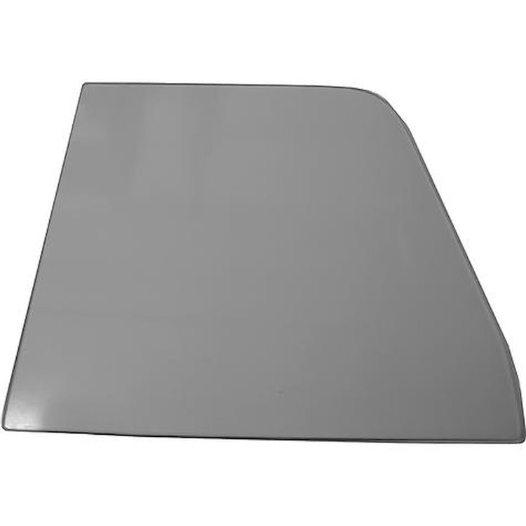 QG2354Y 1961-64 Biscayne, Bel Air, Catalina, LeSabre 2 Door Sedan, Quarter Glass, 24" Long, LH/RH, Custom Gray Tint