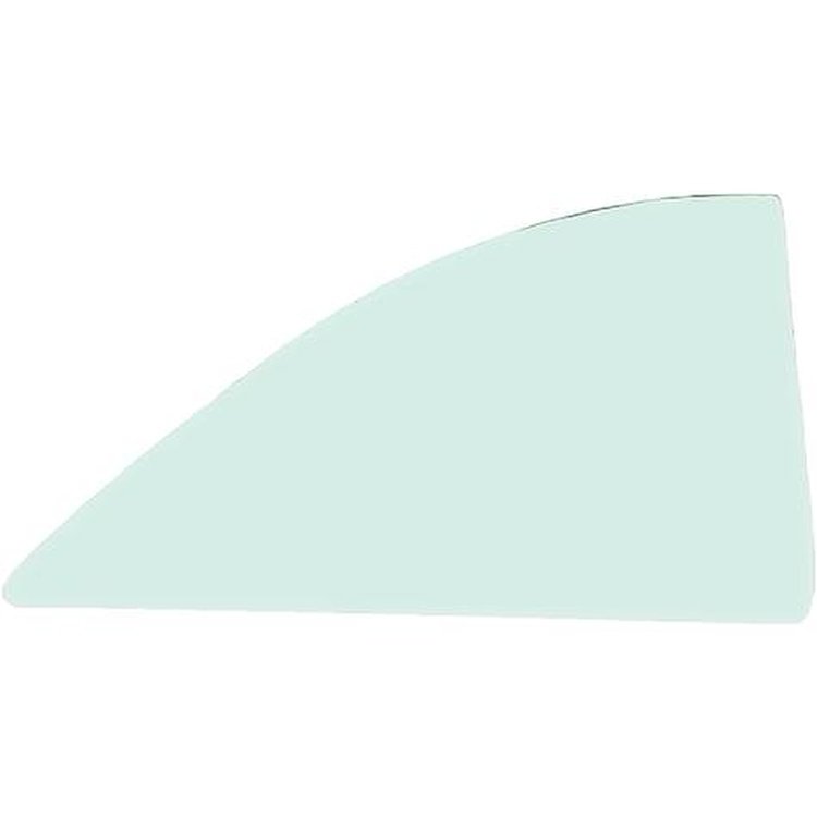 QG2440T 1963-64 Biscayne, Bel Air, Catalina, LeSabre 2 Door Sedan, Quarter Glass, 22" Short Style, LH/RH, Light Green Tint