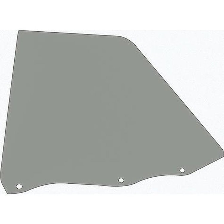 QG3434Y 1965-66 Impala, GM Full-Size; Convertible; Quarter Glass; Custom Gray Tinted; LH